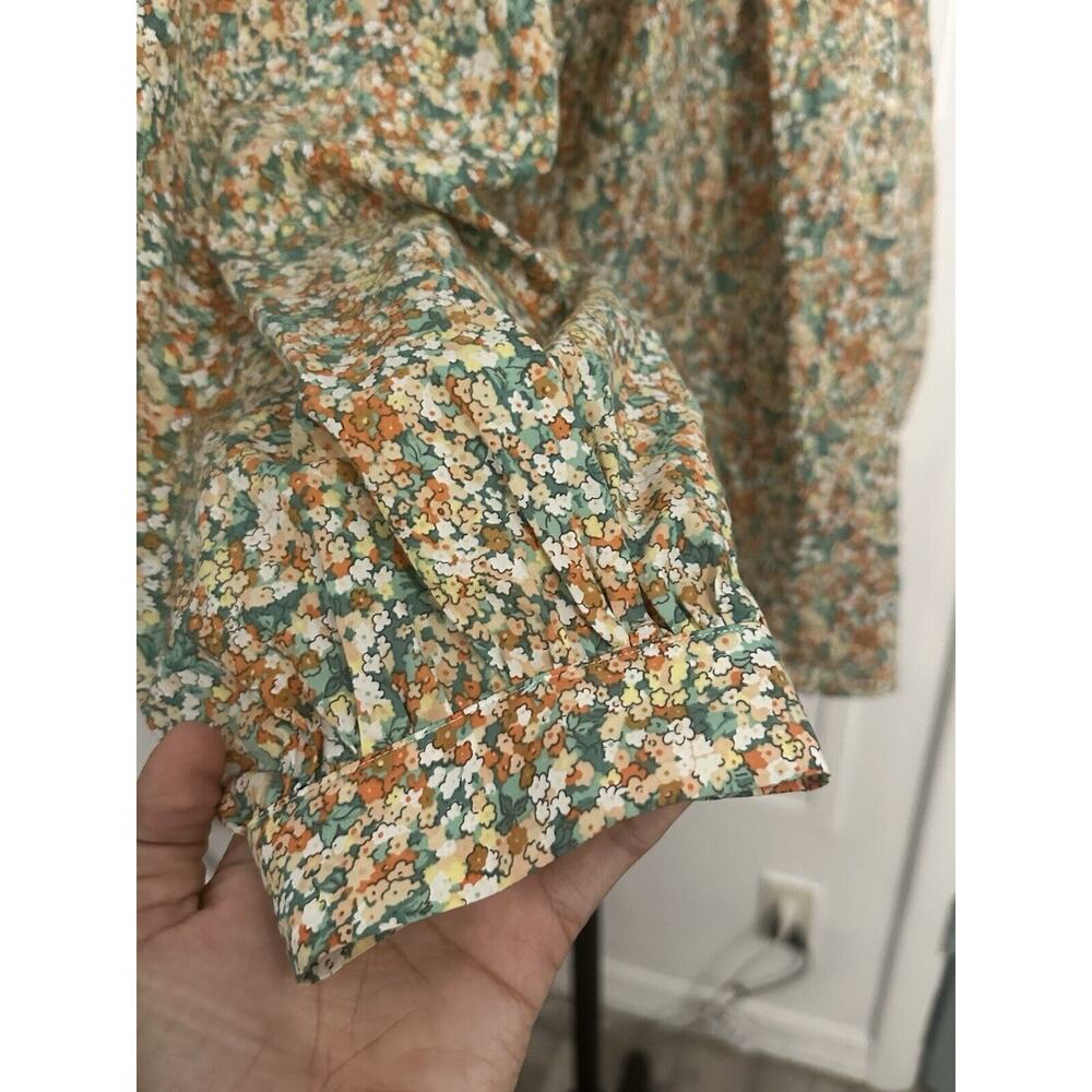 RAILS Amal Floral Blouse Small Long Sleeve Multi Top - Picture 11 of 13